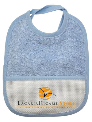 BAVAGLINO con Tela Aida RICAMABILE 20x17 - - LacariaRicami.Store
