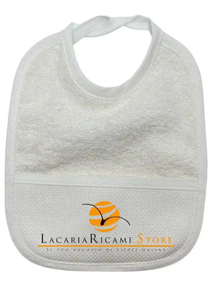 BAVAGLINO Spugna con Tela Aida RICAMABILE 20x19 PANNA - LacariaRicami.Store