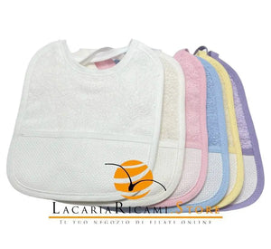 BAVAGLINO con Tela Aida RICAMABILE 20x17 - - LacariaRicami.Store