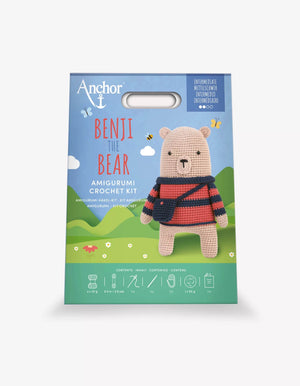 Kit Amigurumi Benji The Bear - Anchor - - LacariaRicami.Store