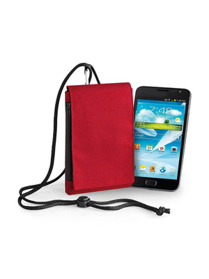 Custodia per telefono XL - BagBase - Colore: CSR - CLASSIC RED - by LacariaRicami.Store