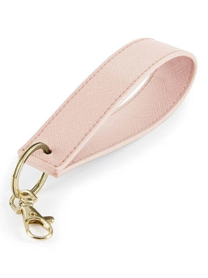 Portachiavi Boutique Da POLSO - BagBase - Colore: ROSA CHIARO - AGGANCIO ORO - by LacariaRicami.Store