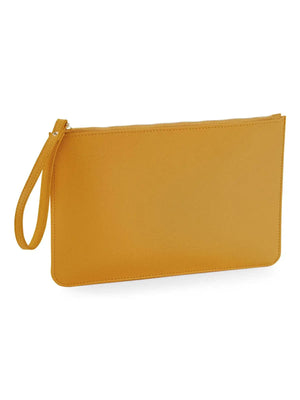 POCHETTE per accessori BOUTIQUE BG750 - BagBase - Colore: MOSTARDA - CERNIERA ORO - by LacariaRicami.Store
