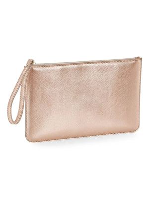 POCHETTE per accessori BOUTIQUE BG750 - BagBase - Colore: ORO ROSA - CERNIERA ORO - by LacariaRicami.Store