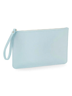 POCHETTE per accessori BOUTIQUE BG750 - BagBase - Colore: AZZURRO - CERNIERA ORO - by LacariaRicami.Store