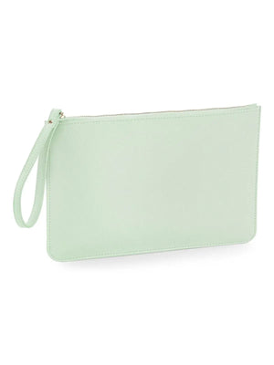 POCHETTE per accessori BOUTIQUE BG750 - BagBase - Colore: MENTA - CERNIERA ORO - by LacariaRicami.Store