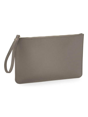 POCHETTE per accessori BOUTIQUE BG750 - BagBase - Colore: TALPA - CERNIERA ORO - by LacariaRicami.Store