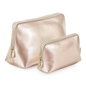 POCHETTE per accessori BOUTIQUE MEDIA - BagBase - Colore: ORO ROSA - CERNIERA ORO - by LacariaRicami.Store