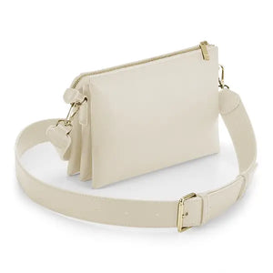 BORSA a Tracolla Morbida Boutique - BagBase - Colore: OSTRICA - ORO - by LacariaRicami.Store