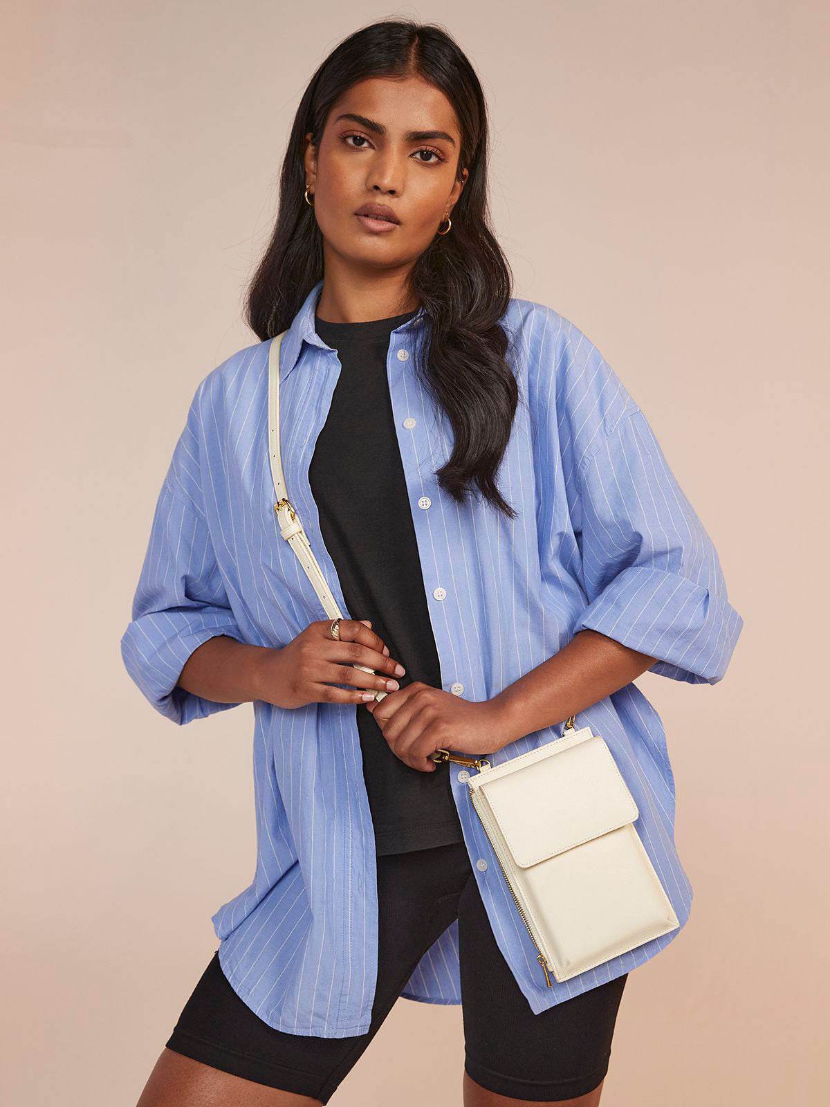 BORSELLO Porta Telefono con Tracolla - BagBase - - LacariaRicami.Store