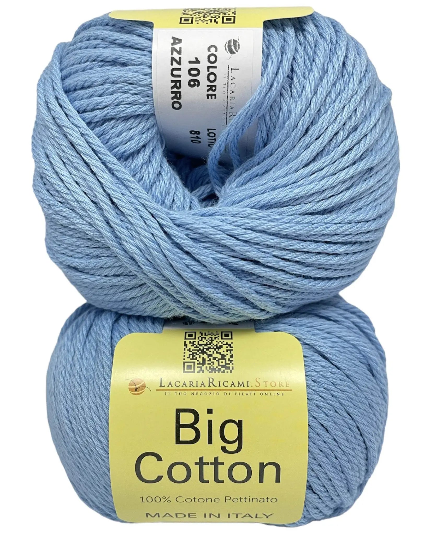 Cotone BIG COTTON - LacariaRicami.Store - - LacariaRicami.Store