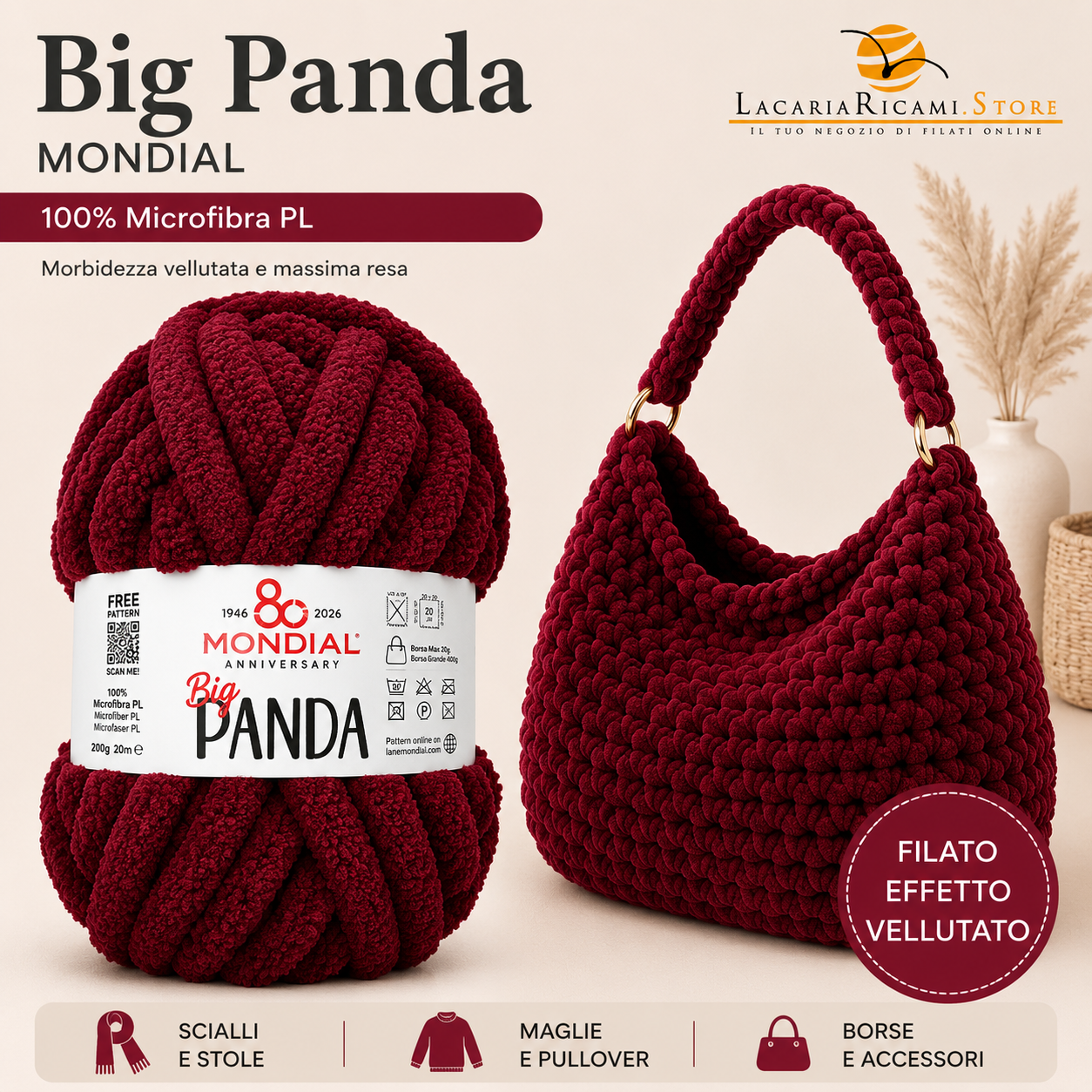 Microfibra BIGPANDA - MONDIAL