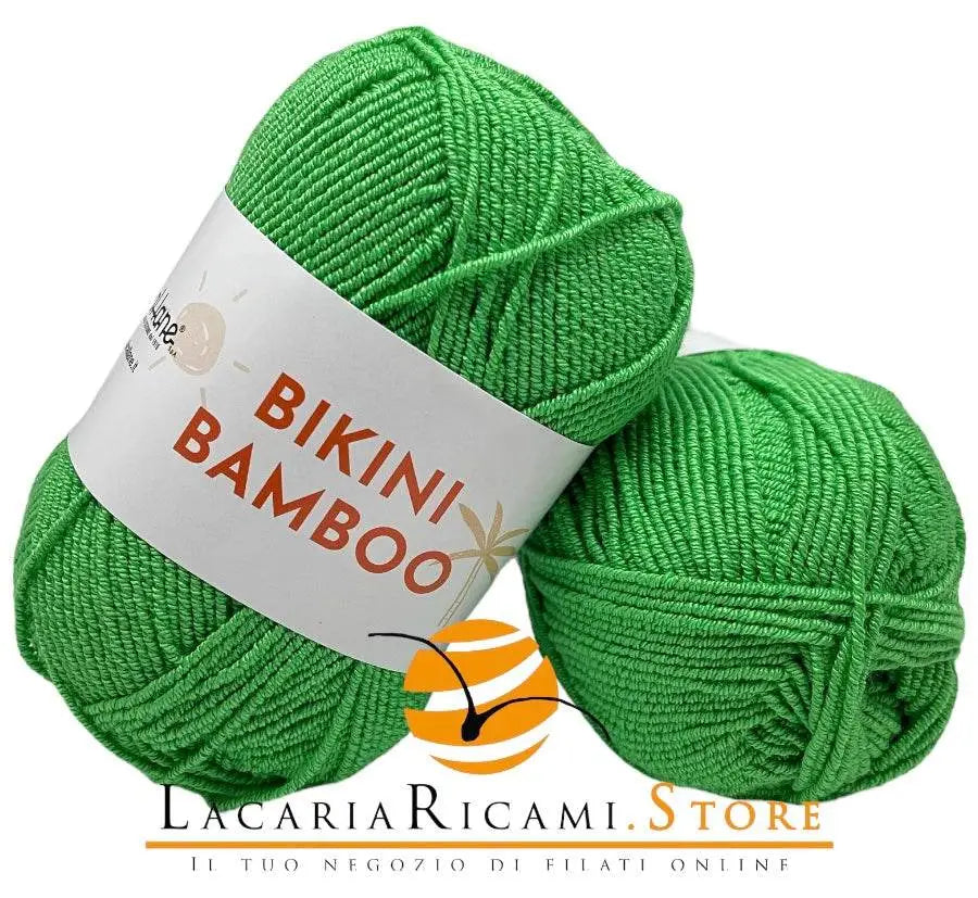 COTONE Bikini Bamboo - Tropical Lane - - LacariaRicami.Store