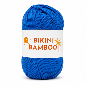 COTONE Bikini Bamboo - Tropical Lane - Colore: 0032 - BLU ROYAL - by LacariaRicami.Store