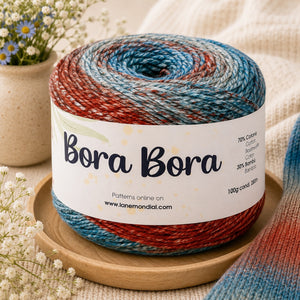 Cotone BORA BORA - MONDIAL - Colore: 956 - by LacariaRicami.Store