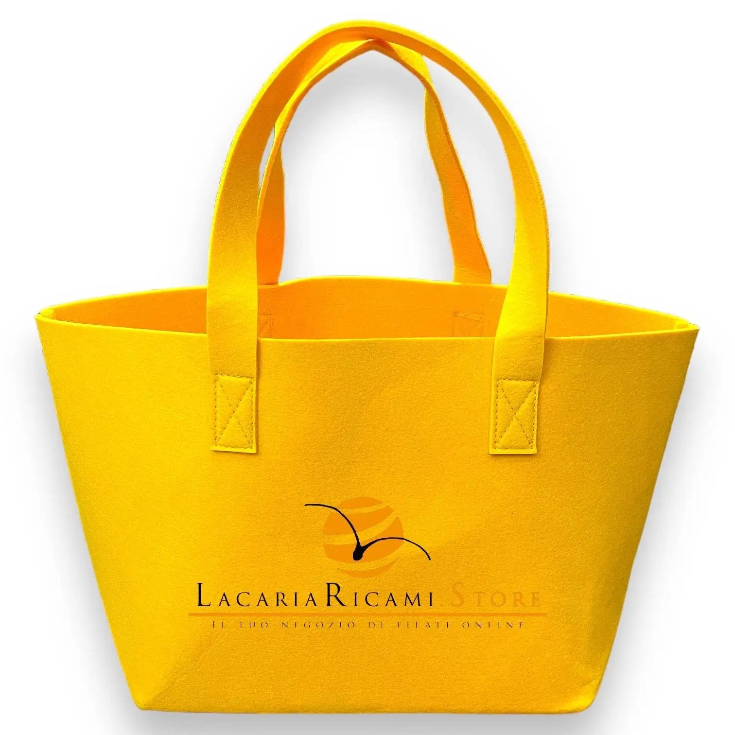 BORSA In Feltro 26x22x15 cm | Accessorio Unico - - LacariaRicami.Store