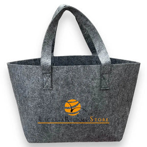 BORSA In Feltro 26x22x15 cm - Mas Srl - Colore: BF1.23 - GRIGIO - by LacariaRicami.Store