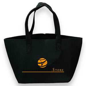 BORSA In Feltro 26x22x15 cm - Mas Srl - Colore: BF1.25 - NERO - by LacariaRicami.Store