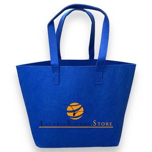 BORSA In Feltro 30x30x20 cm | Essenziale - - LacariaRicami.Store