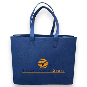 BORSA In Feltro 33x42x19 cm | Formidabile - - LacariaRicami.Store