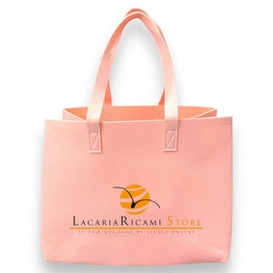 BORSA In Feltro 33x42x19 cm | Formidabile - - LacariaRicami.Store