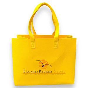 BORSA In Feltro 33x42x19 cm | Formidabile - - LacariaRicami.Store