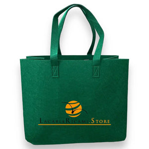 BORSA In Feltro 33x42x19 cm | Formidabile - - LacariaRicami.Store