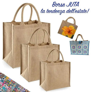 BORSA Juta - - LacariaRicami.Store