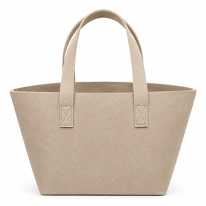BORSA In Feltro 26x22x15 cm - Mas Srl - Colore: BF1.32 - TORTORA - by LacariaRicami.Store