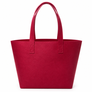 BORSA In Feltro 30x30x20 cm - Mas Srl - Colore: BF2.44 - BORDEAUX - by LacariaRicami.Store
