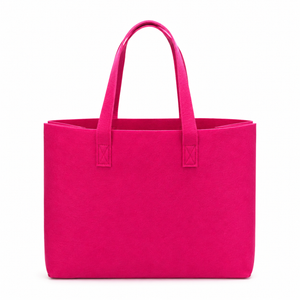 BORSA In Feltro 33x42x19 cm - Mas Srl - Colore: BF3.41 - FUXIA - by LacariaRicami.Store