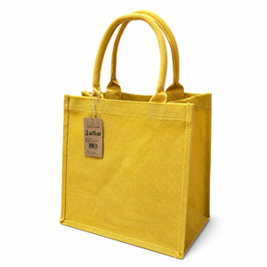 BORSA Juta Colorata - MAS Srl - Colore: 30X30X19 - GIALLO - by LacariaRicami.Store