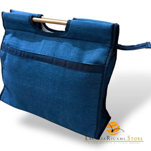 BORSA PortaLavoro Cucito/Maglia/Uncinetto - LacariaRicami.Store