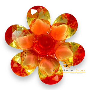 BOTTONE Fiore 5222X - SandraB - Colore: - by LacariaRicami.Store