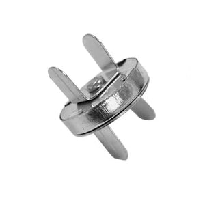 Bottone Magnetico Da Applicare 14 mm - Colore: ARGENTO - by LacariaRicami.Store