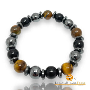 BRACCIALETTO In Pietra Naturale E Perline - Colore: MOD: 01 - by LacariaRicami.Store