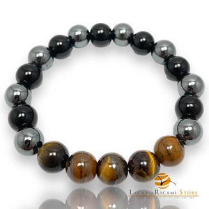 BRACCIALETTO In Pietra Naturale E Perline - Colore: MOD: 02 - by LacariaRicami.Store