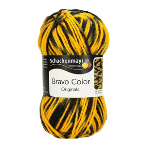 Lana Bravo Color – Schachenmayr - Colore: 02338 - biene color - by LacariaRicami.Store