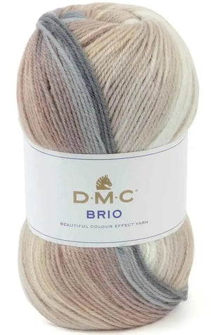 Lana Brio - DMC - Colore: 421 - by LacariaRicami.Store