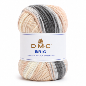 Lana Brio - DMC - Colore: 421 - by LacariaRicami.Store