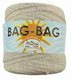 Fettuccia BAG-BAG - Miss Tricot Filati - Colore: 019 - GRIGIO CHIARO MELANGE - by LacariaRicami.Store