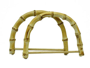 SET 2 MANICI IN BAMBOO 20x12 Cm - Colore: - by LacariaRicami.Store