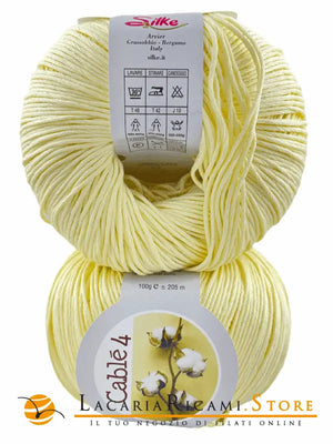 Cotone Cablé 4 - Silke - - LacariaRicami.Store