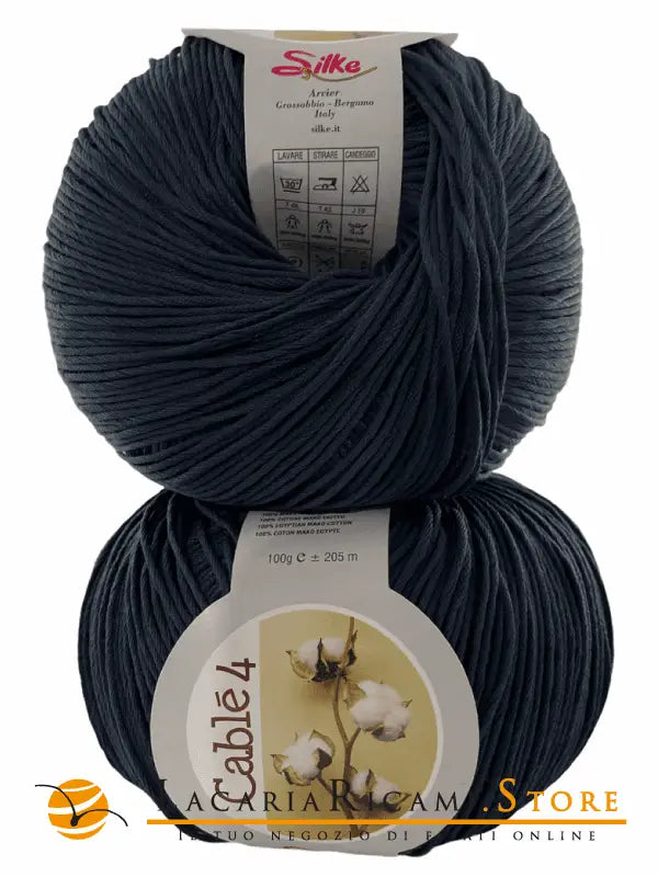 Cotone Cablé 4 - Silke - 985 - CANNA DI FUCILE - LacariaRicami.Store