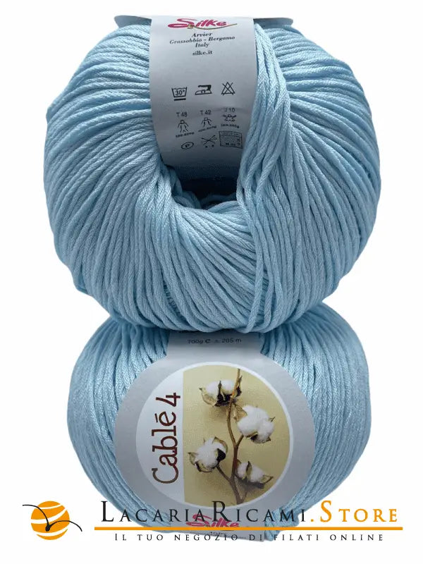 Cotone Cablé 4 - Silke - - LacariaRicami.Store
