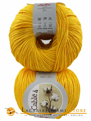 Cotone Cablé 4 - Silke - 54 - SOLE - LacariaRicami.Store