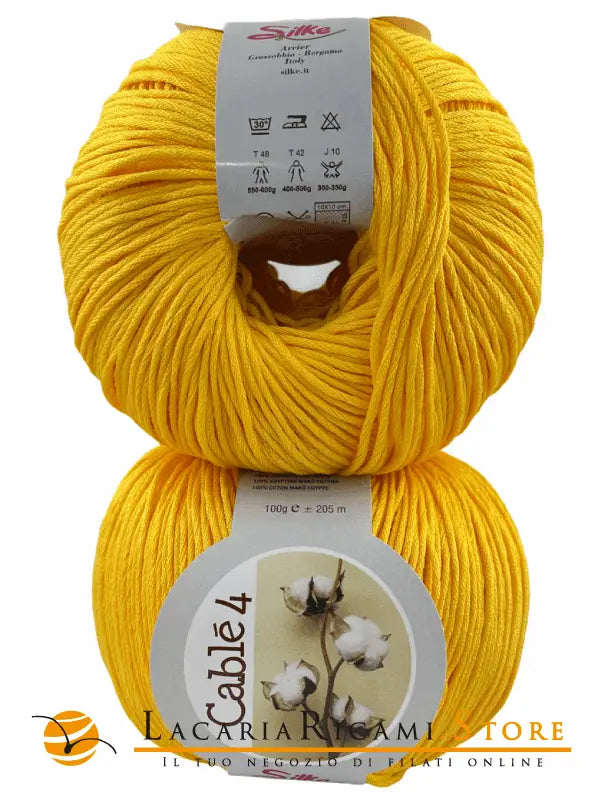 Cotone Cablé 4 - Silke - 54 - SOLE - LacariaRicami.Store