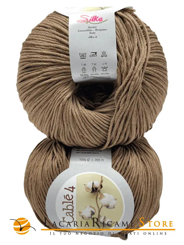Cotone Cablé 4 - Silke - 803 - GLACÉ - LacariaRicami.Store