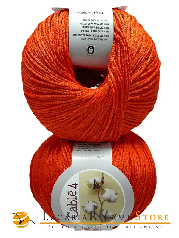 Cotone Cablé 4 - Silke - 920 - ARAGOSTA - LacariaRicami.Store