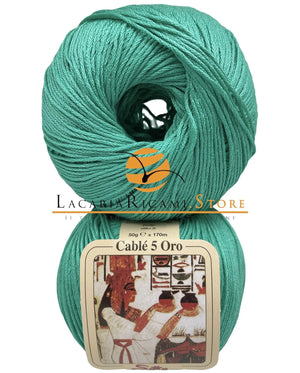 Cotone CABLE' 5 ORO - Silke - 09 - GIADA - LacariaRicami.Store